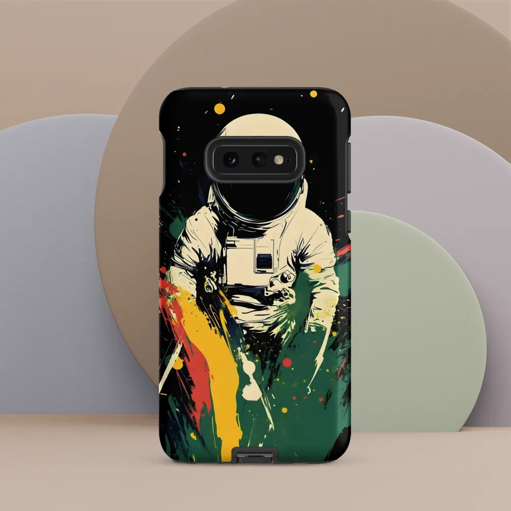 Cosmic Splash: The Astronaut's Journey