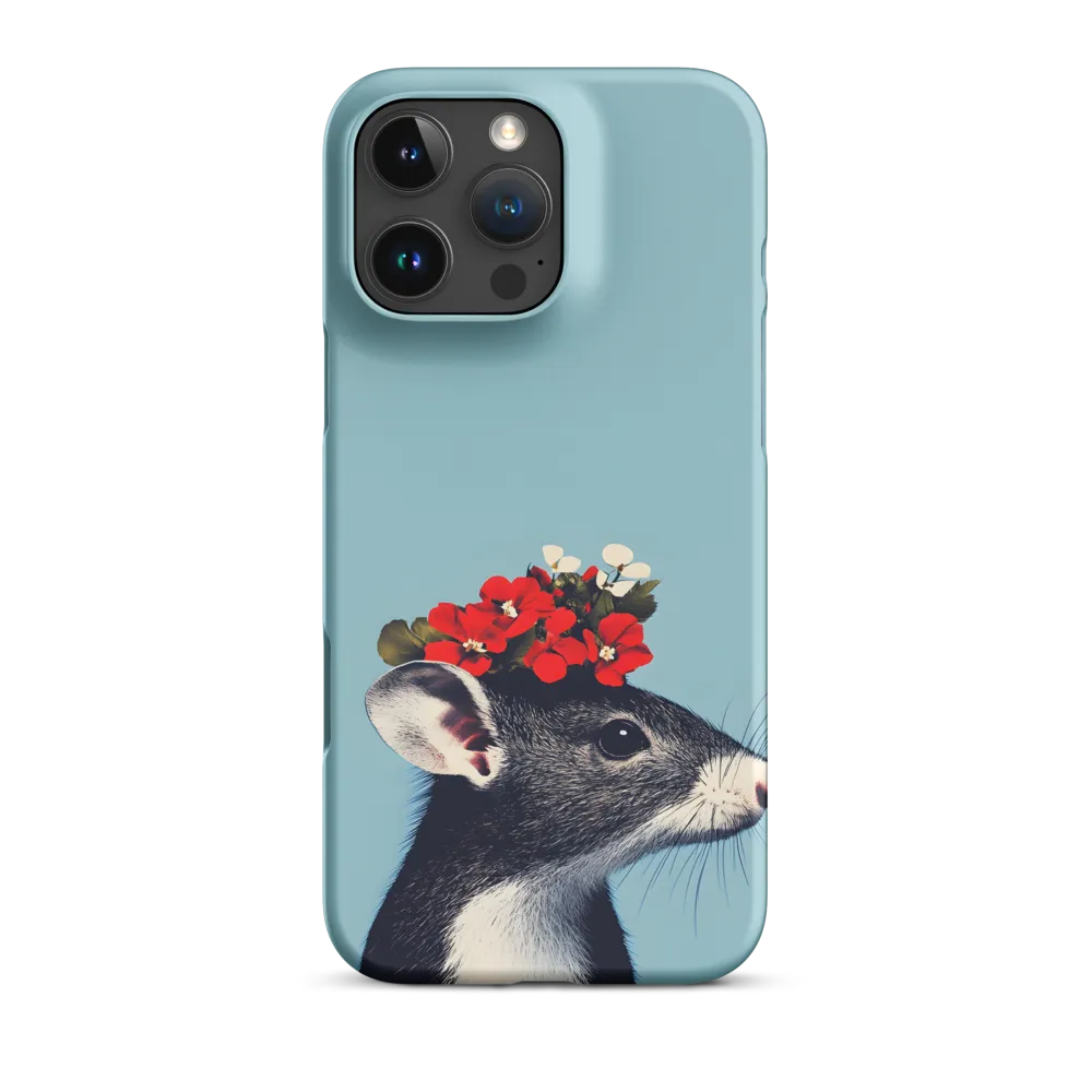 Whimsical Flora: A Mouse's Floral Crown