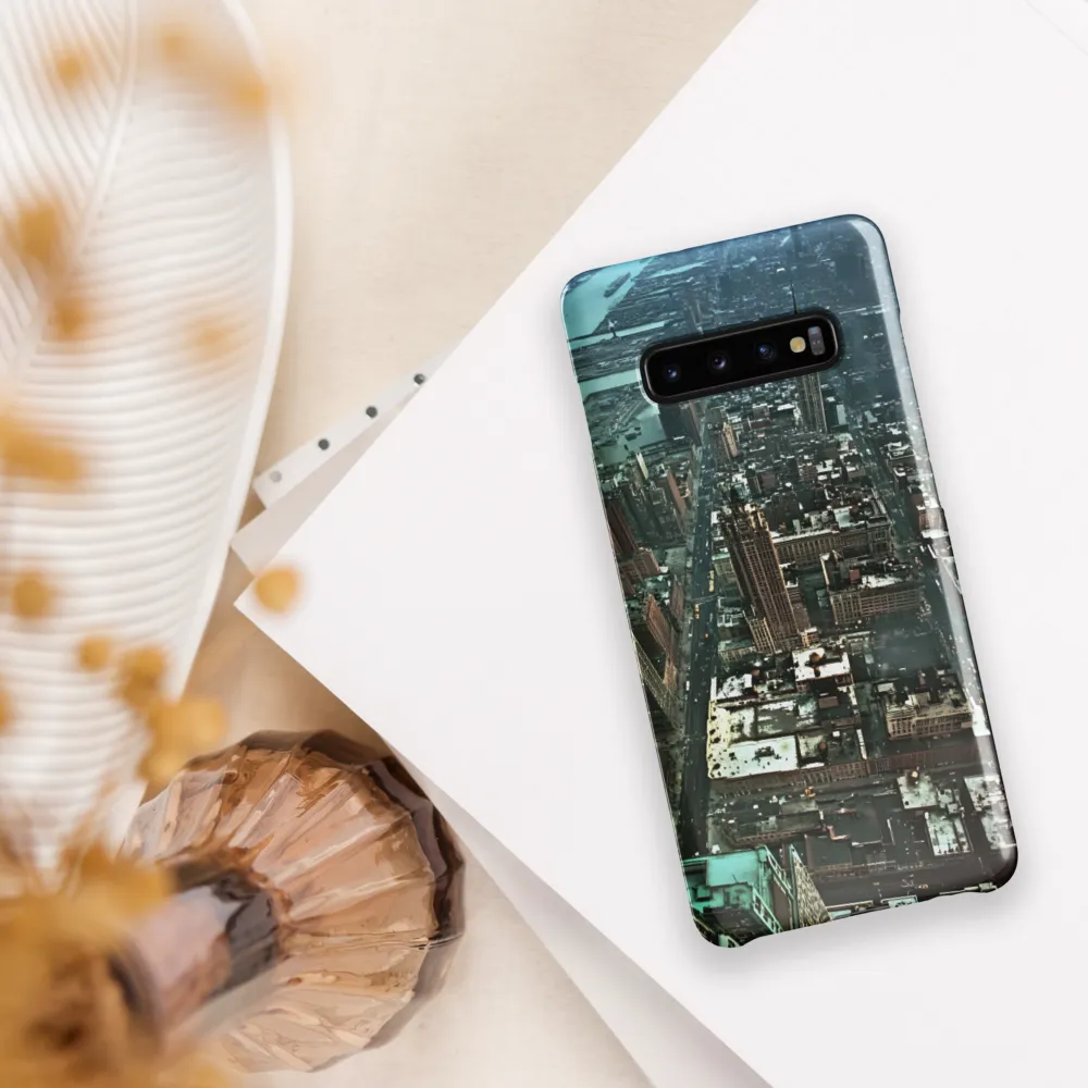 Aerial Symphony of Urban Life | Phone Case |  S10 Plus | Snap Case | Glossy