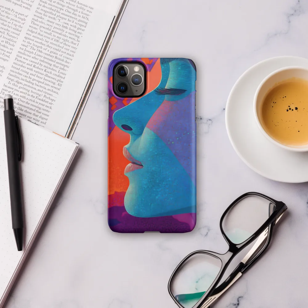 Cyan Profile with Magenta Mosaic