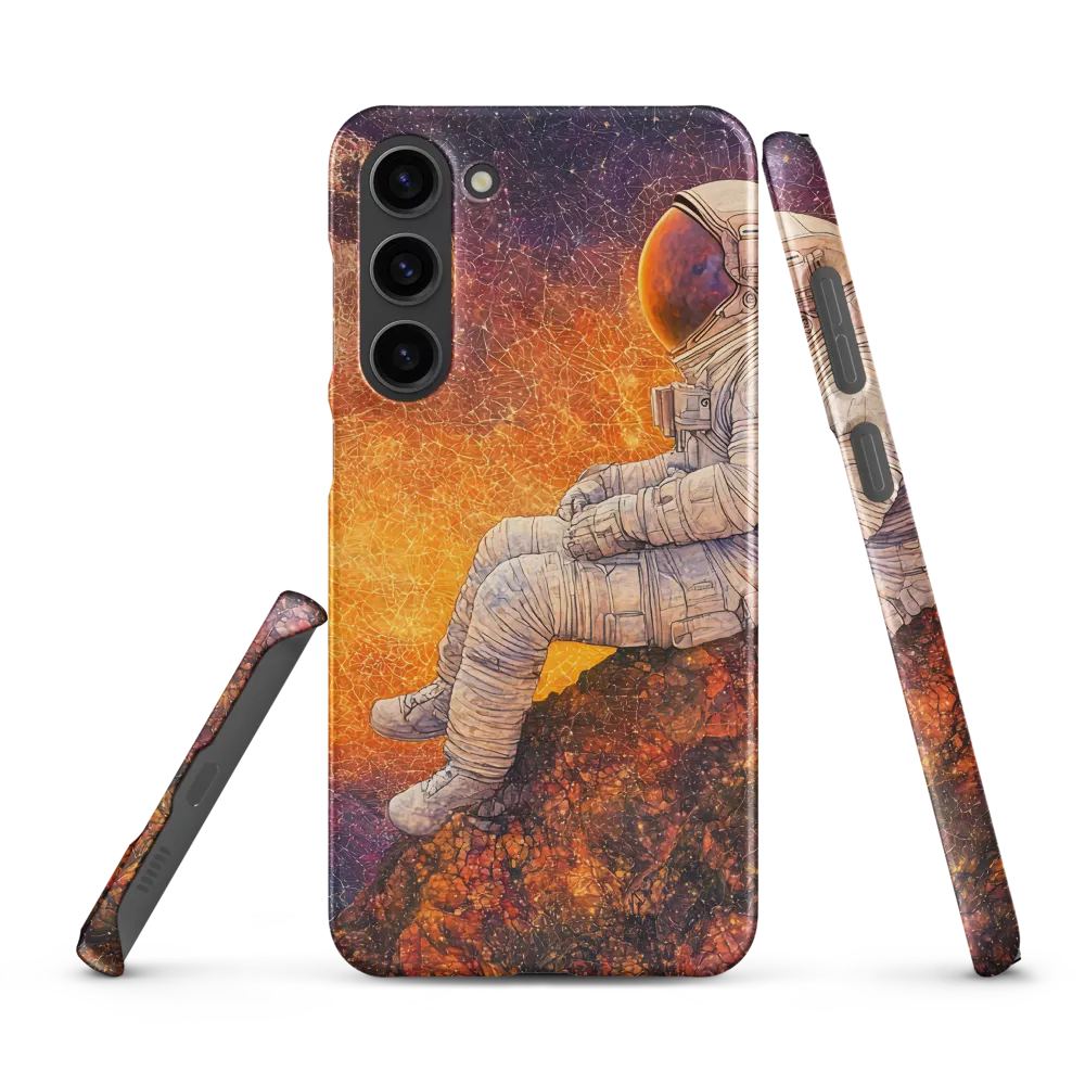 Cosmic Contemplation | Phone Case |  S23 Plus | Snap Case | Matte