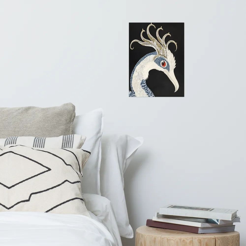 Elegance of the Majestic Peacock | Poster | 12″×16″