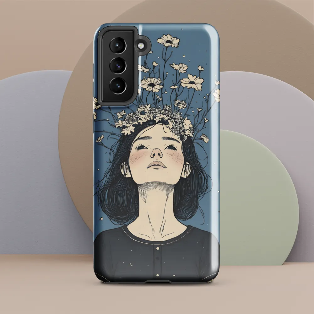 Floral Serenity: A Portrait of Tranquility