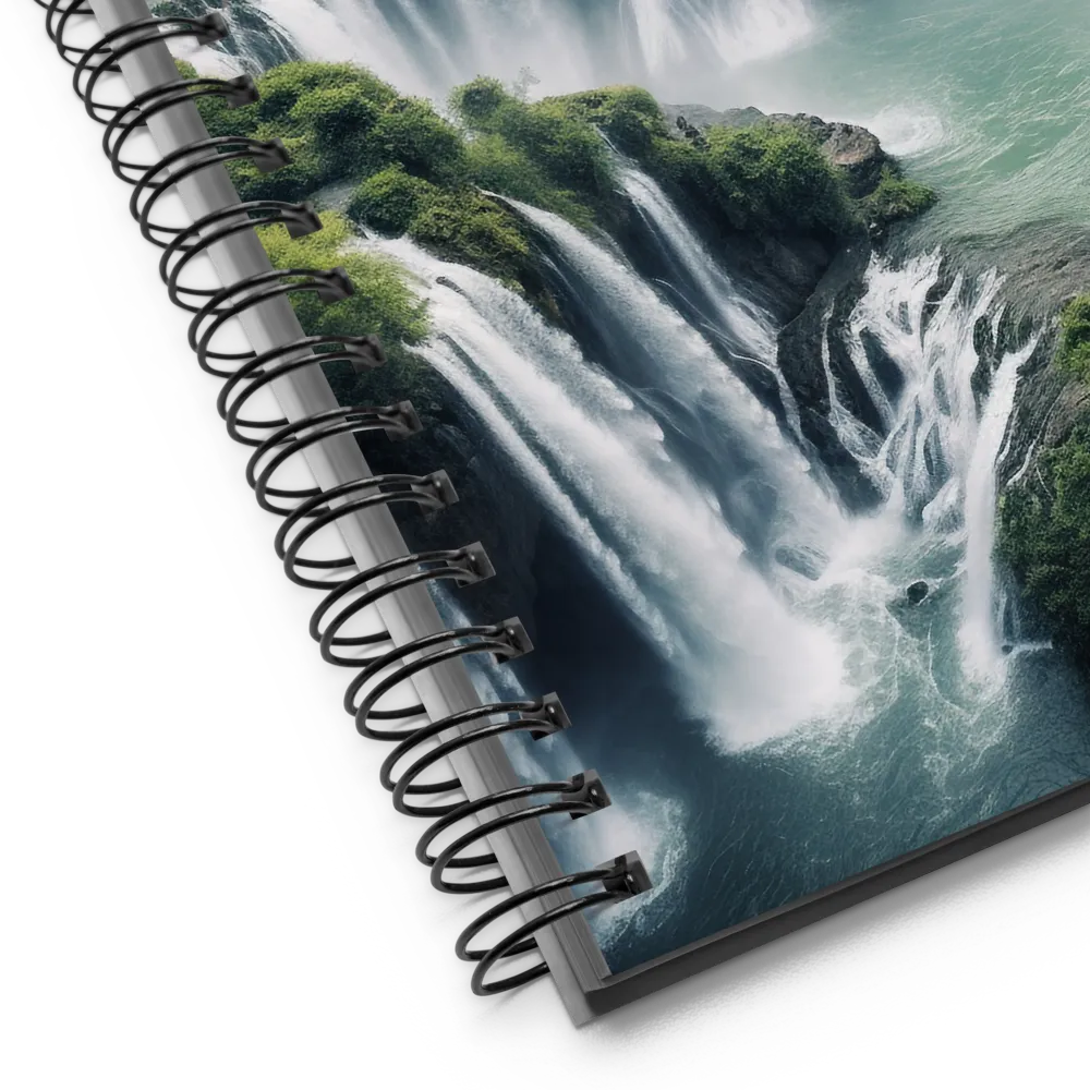 Whispers of the Cascades | Spiral Notebook