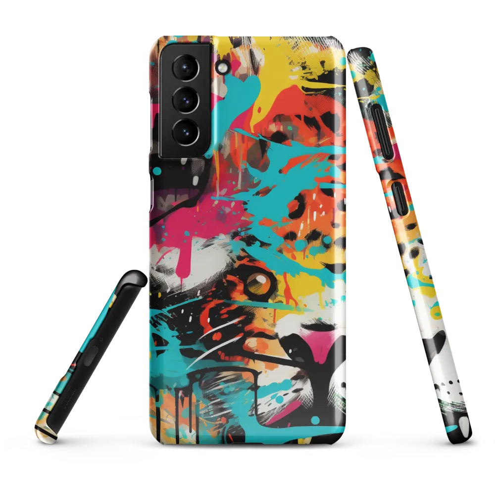 Fierce Fusion: Tiger and Lion in Graffiti