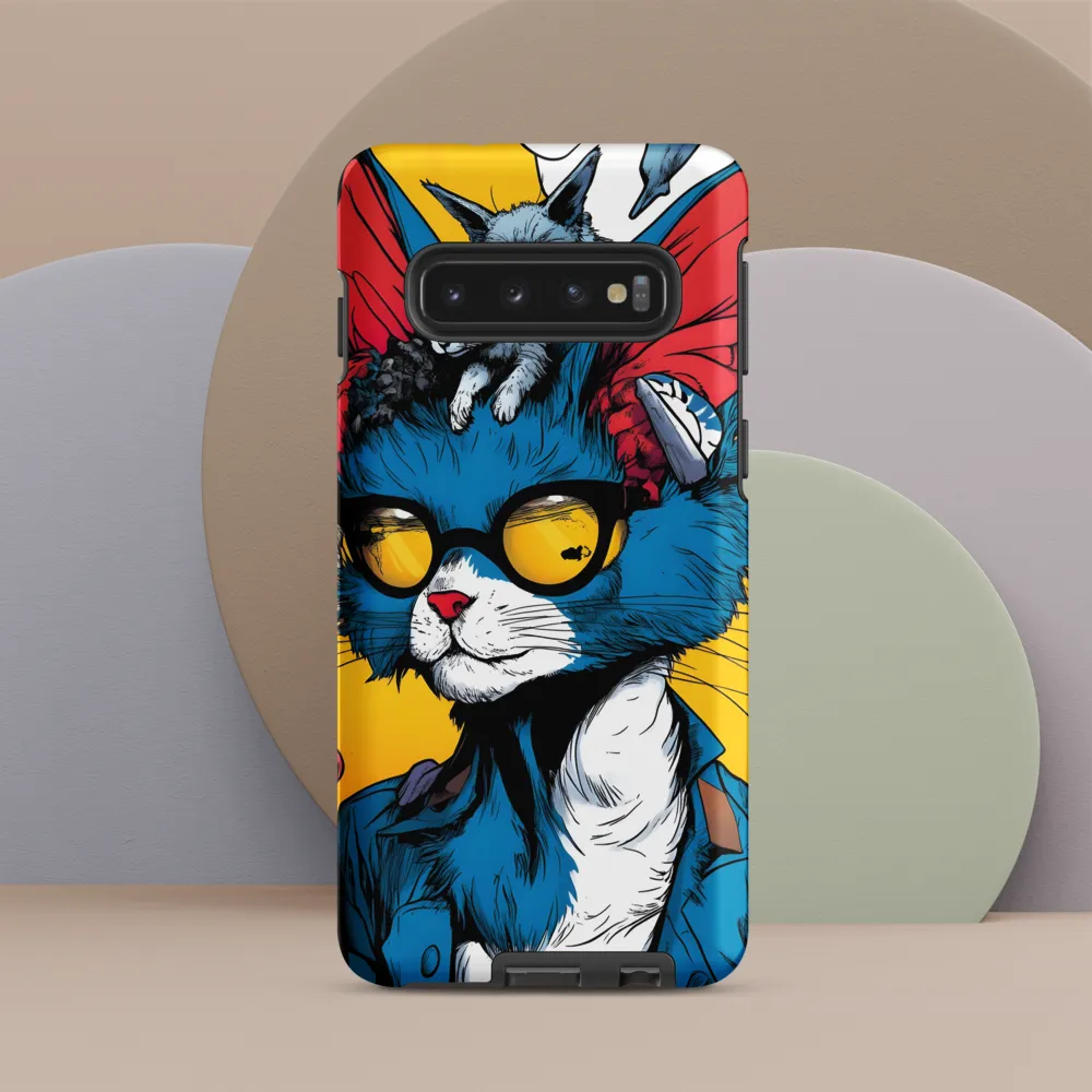 Whimsical Feline Coolness