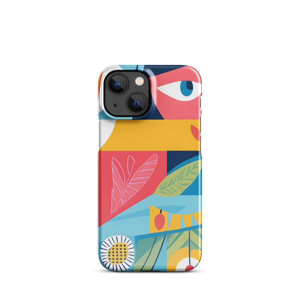 Vibrant Geometric Visage