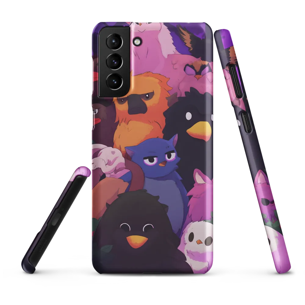 Whimsical Avian Gathering