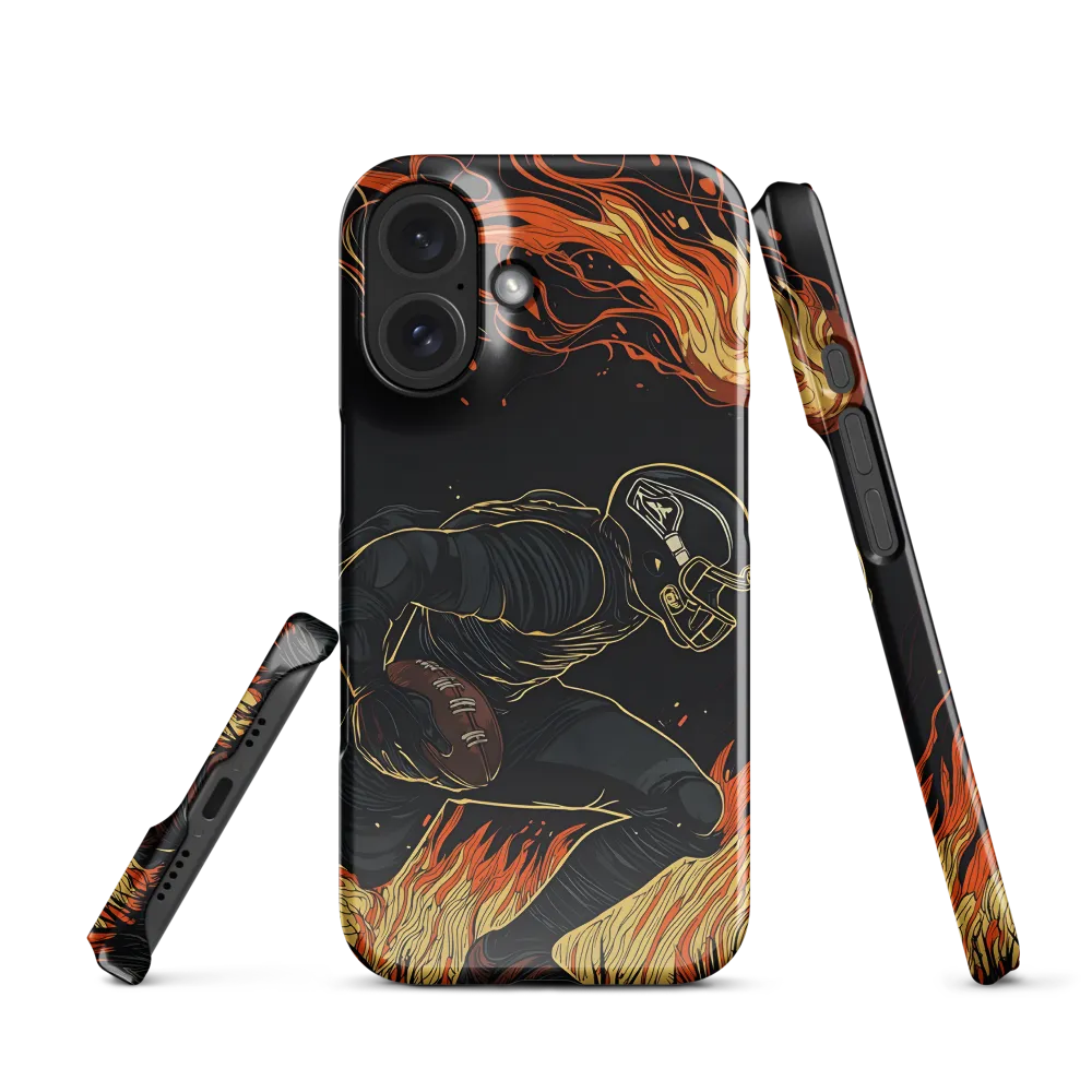 A Blaze of Glory: The Game in Motion | Phone Case