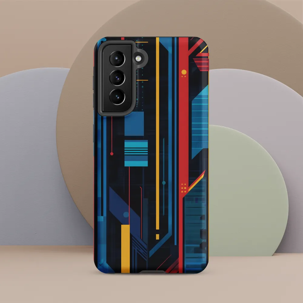 Symphony of Lines | Phone Case |  S21 | Tough Case | Matte