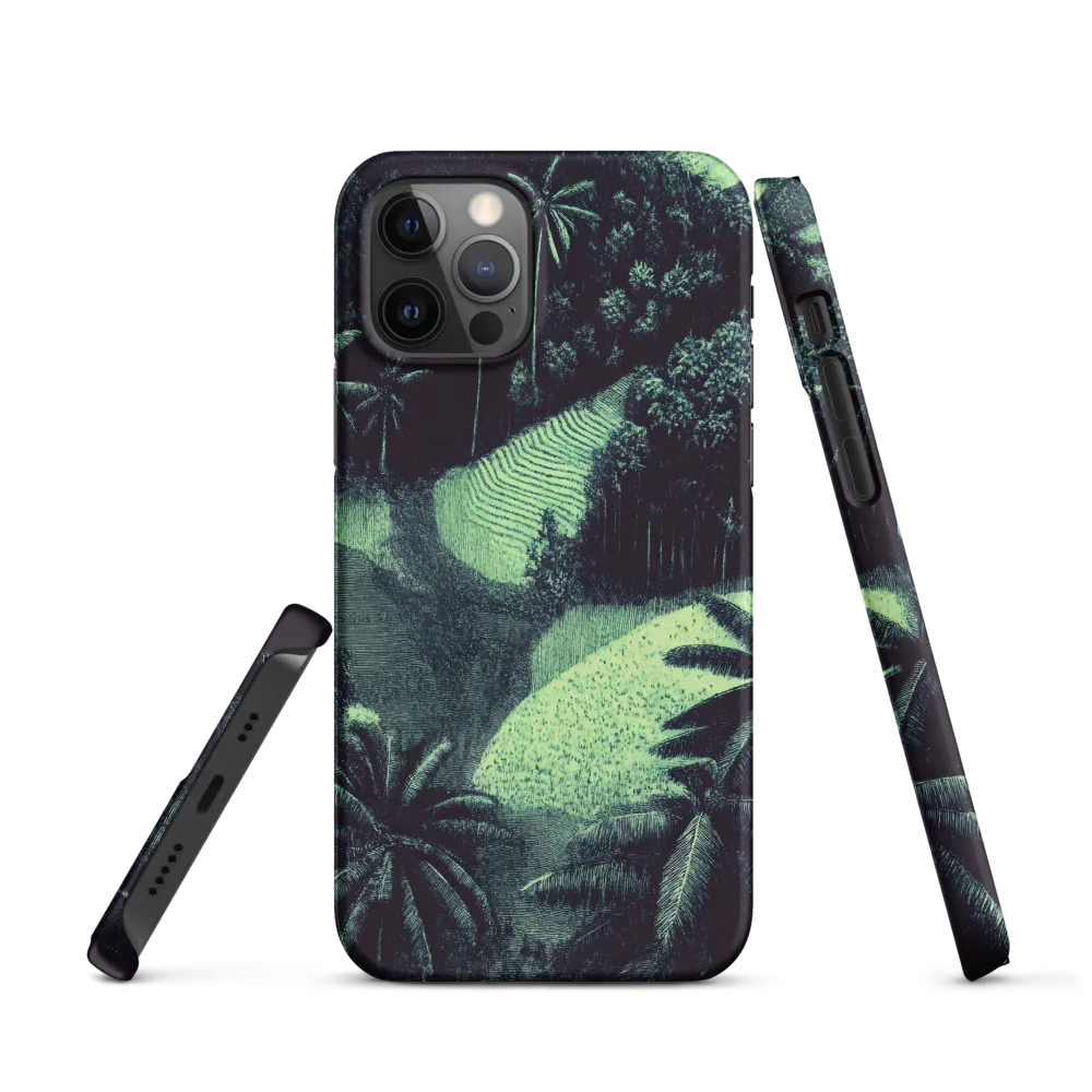 Harmony in Green: A Surreal Landscape