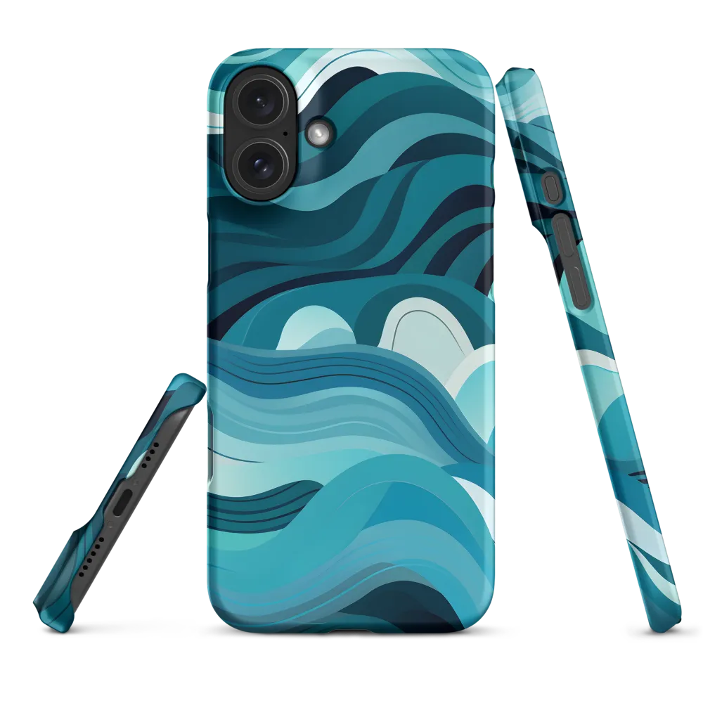 Ebb and Flow | Phone Case |  16 Plus | Snap Case | Matte