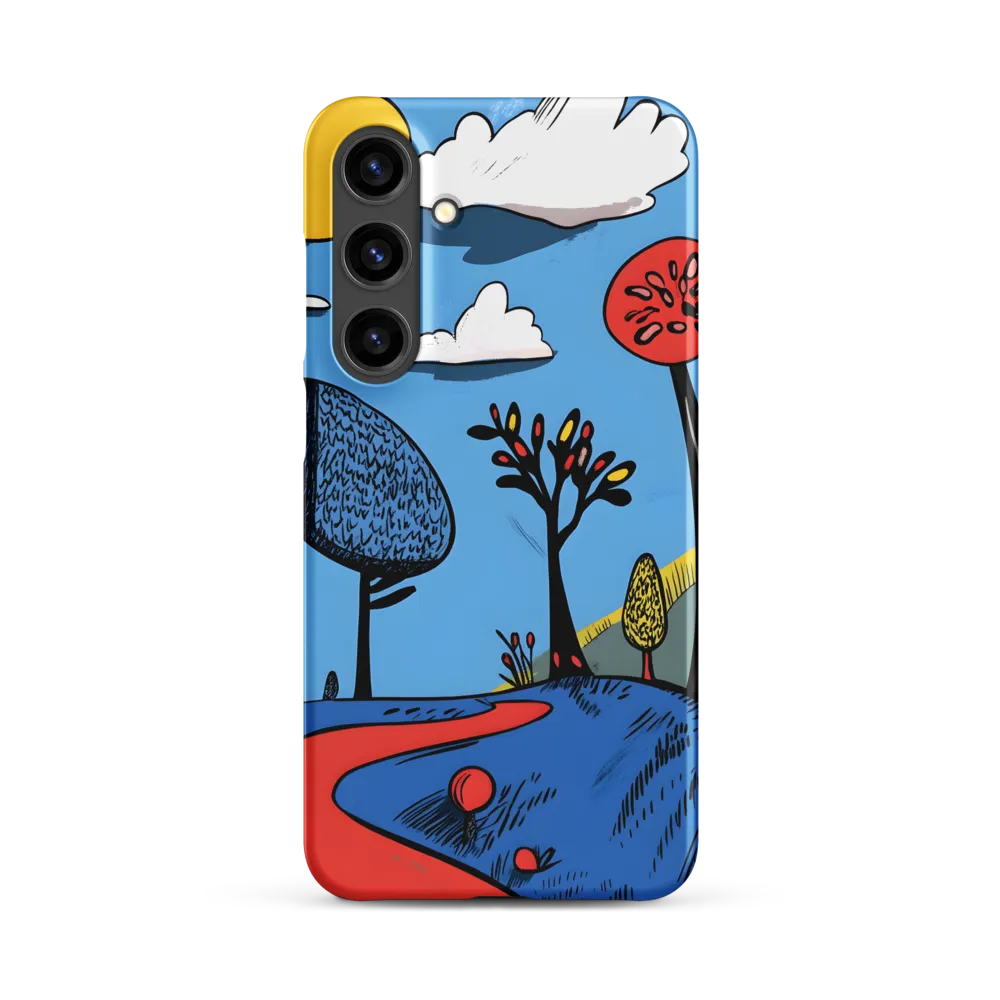 A Playful Journey Through Whimsical Woods | Phone Case |  S24 Plus | Snap Case | Matte
