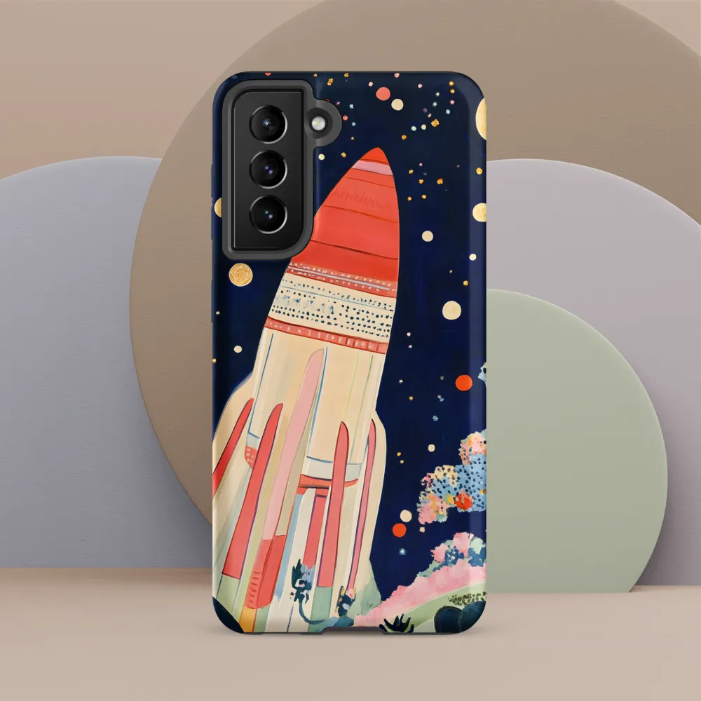 Cosmic Dreams: The Rocket's Journey