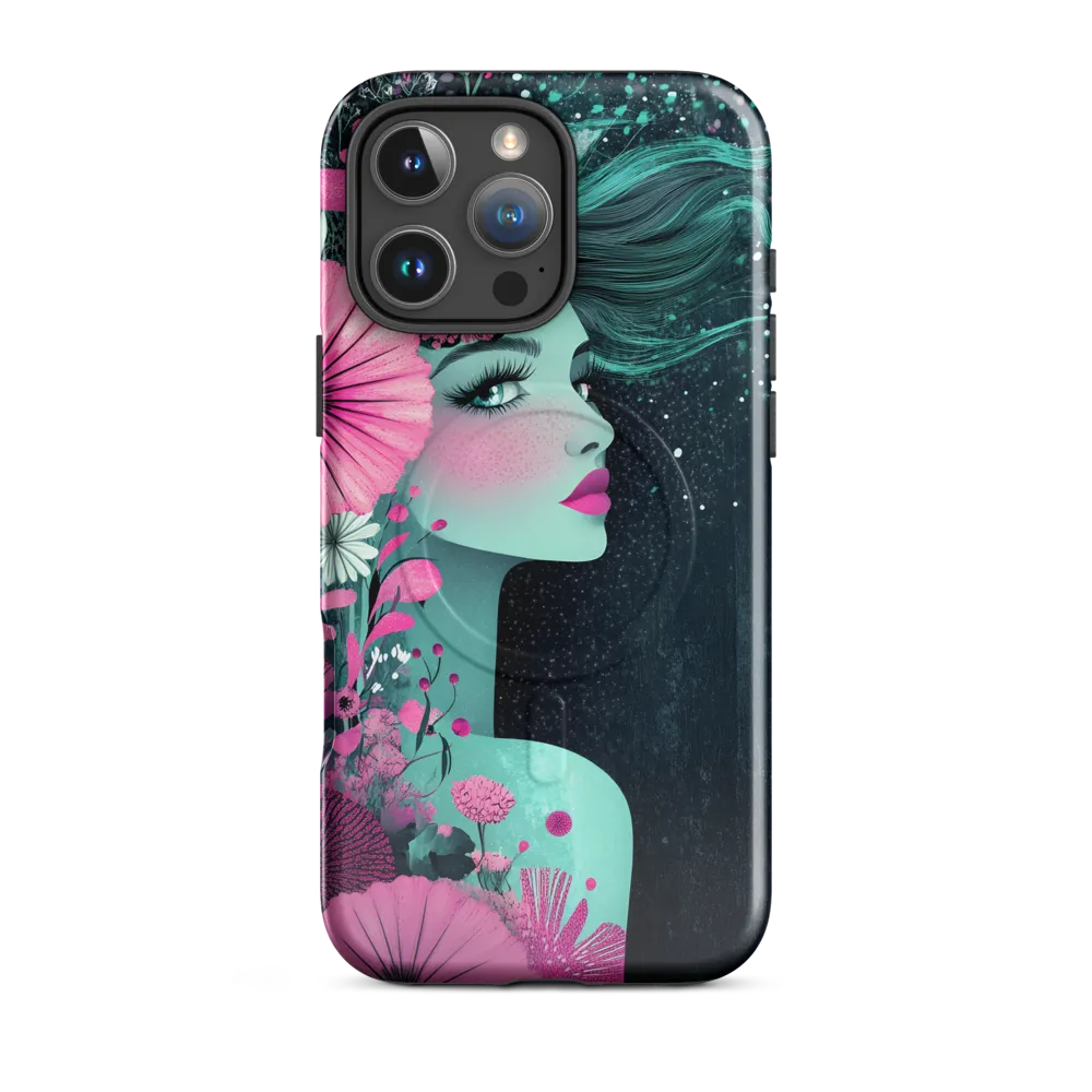 Floral Harmony: Portrait of Serenity