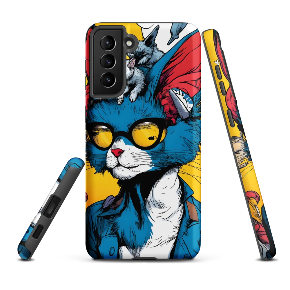 Whimsical Feline Coolness