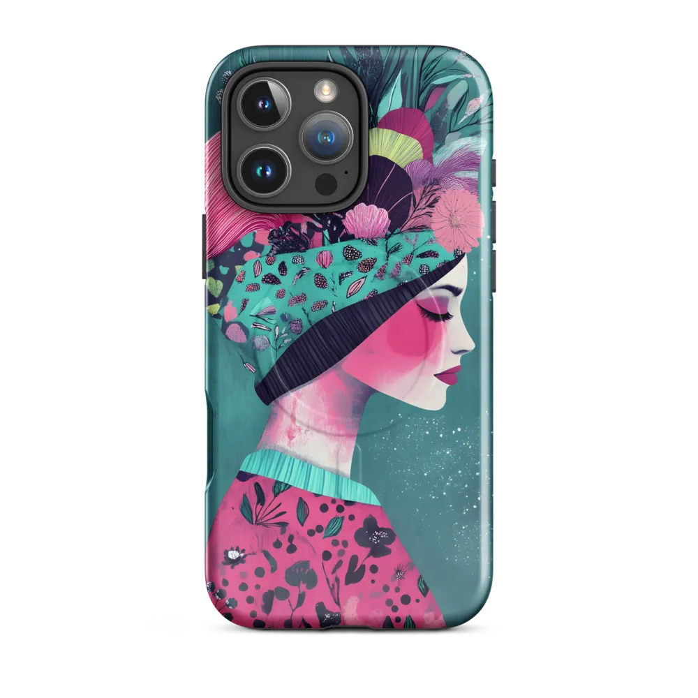Whimsical Floral Portrait