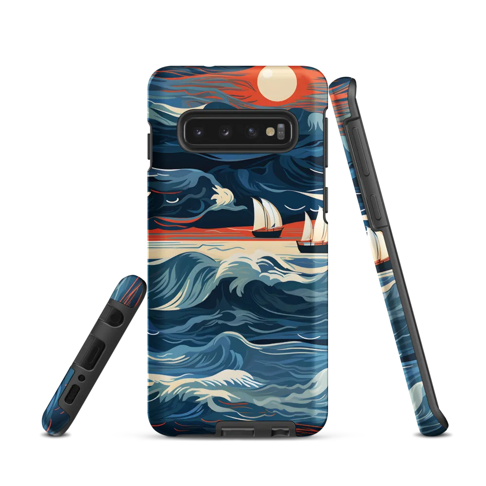 Ocean Whispers: A Voyage at Dusk