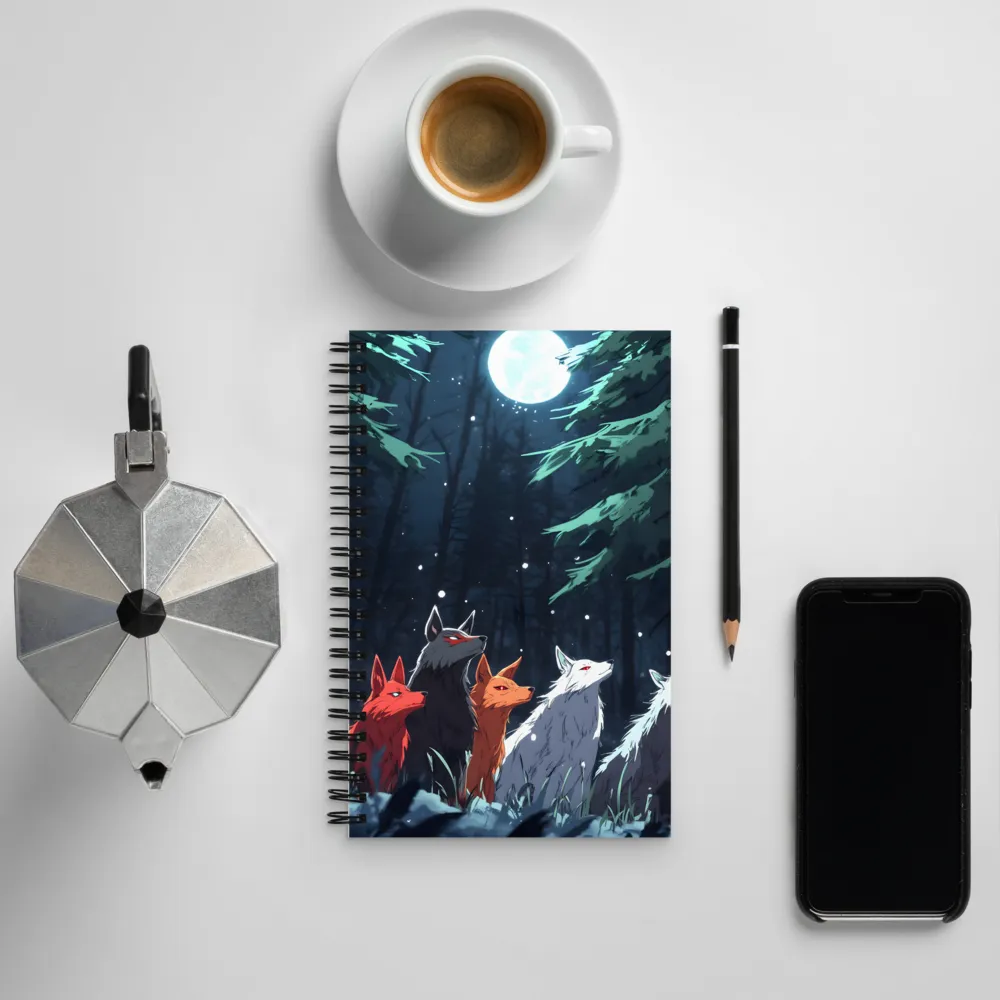 Guardians of the Night | Spiral Notebook