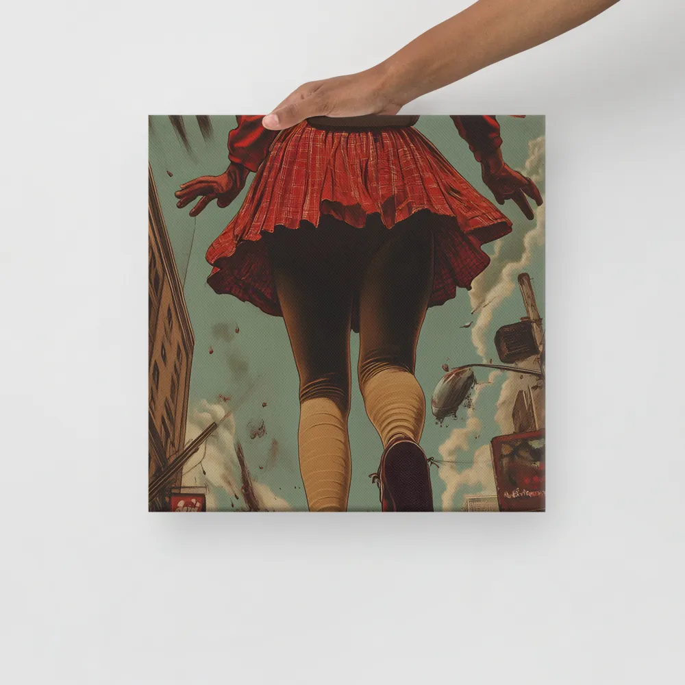 Flight of the Urban Dreamer | Canvas | 16″×16″