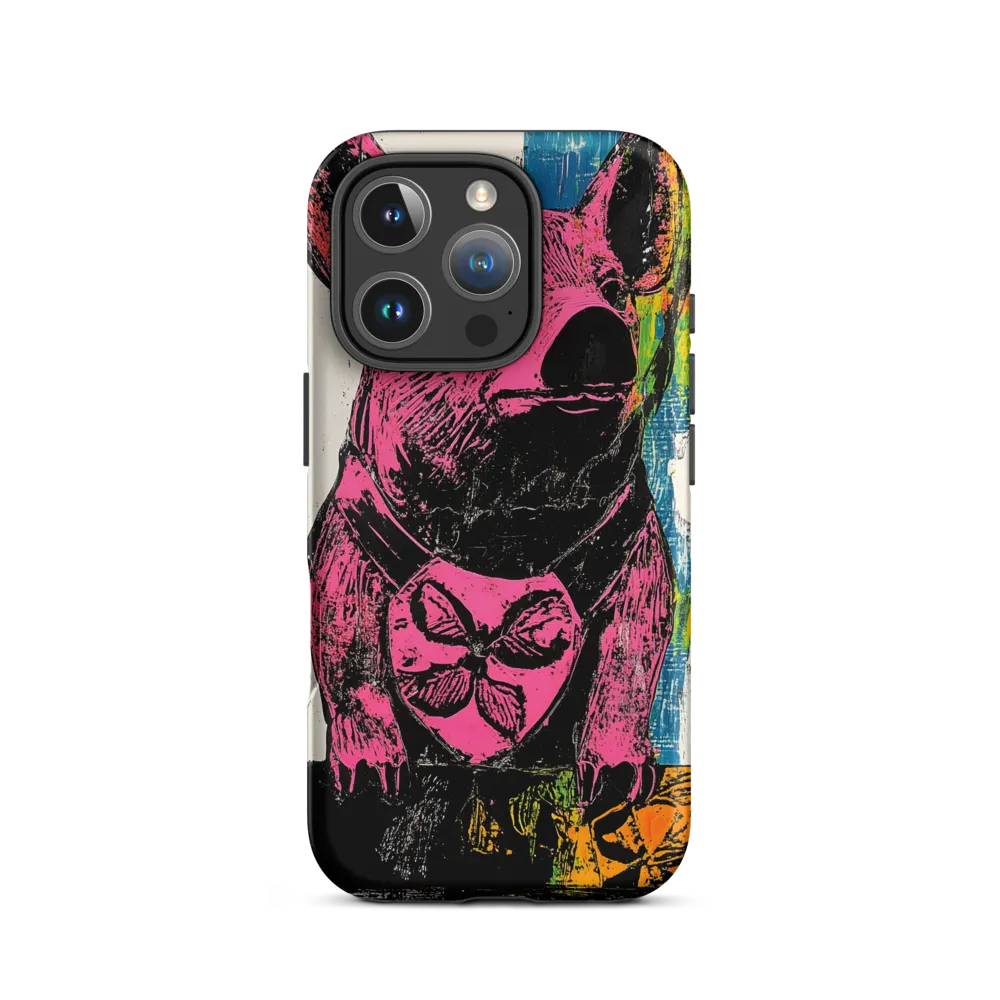 Vibrant Hearted Pig