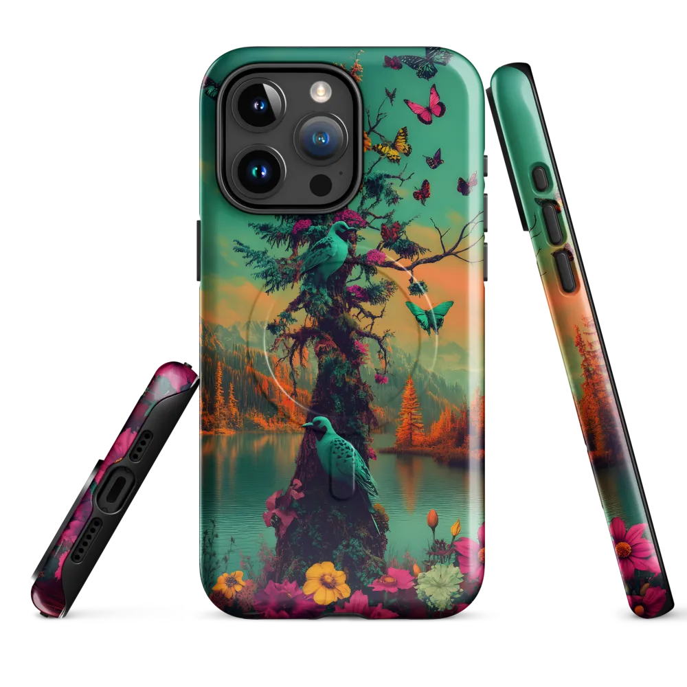 Whispers of a Vibrant Dream | Phone Case |  15 Pro Max | MagSafe® Tough Case | Glossy