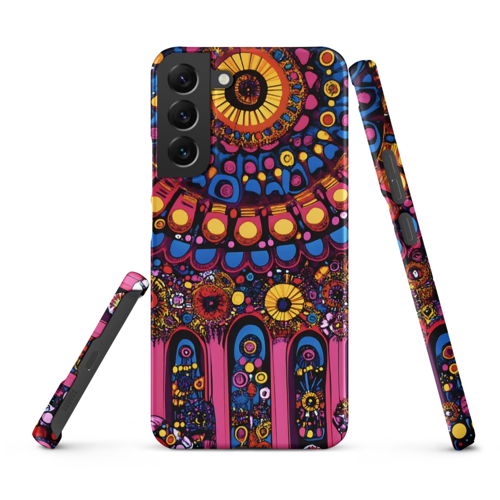 Whimsical Mandala Symphony | Phone Case |  S22 Plus | Snap Case | Matte