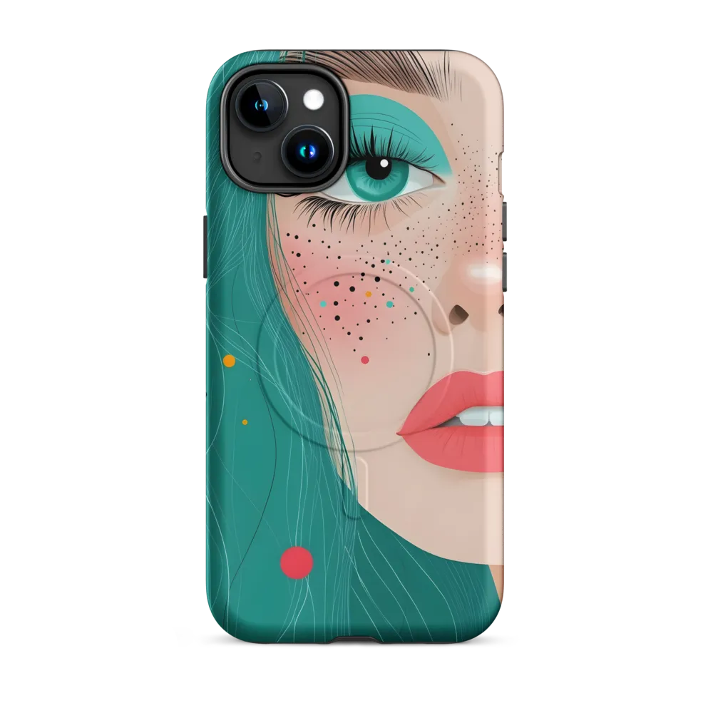 A Playful Portrait: Turquoise Temptation