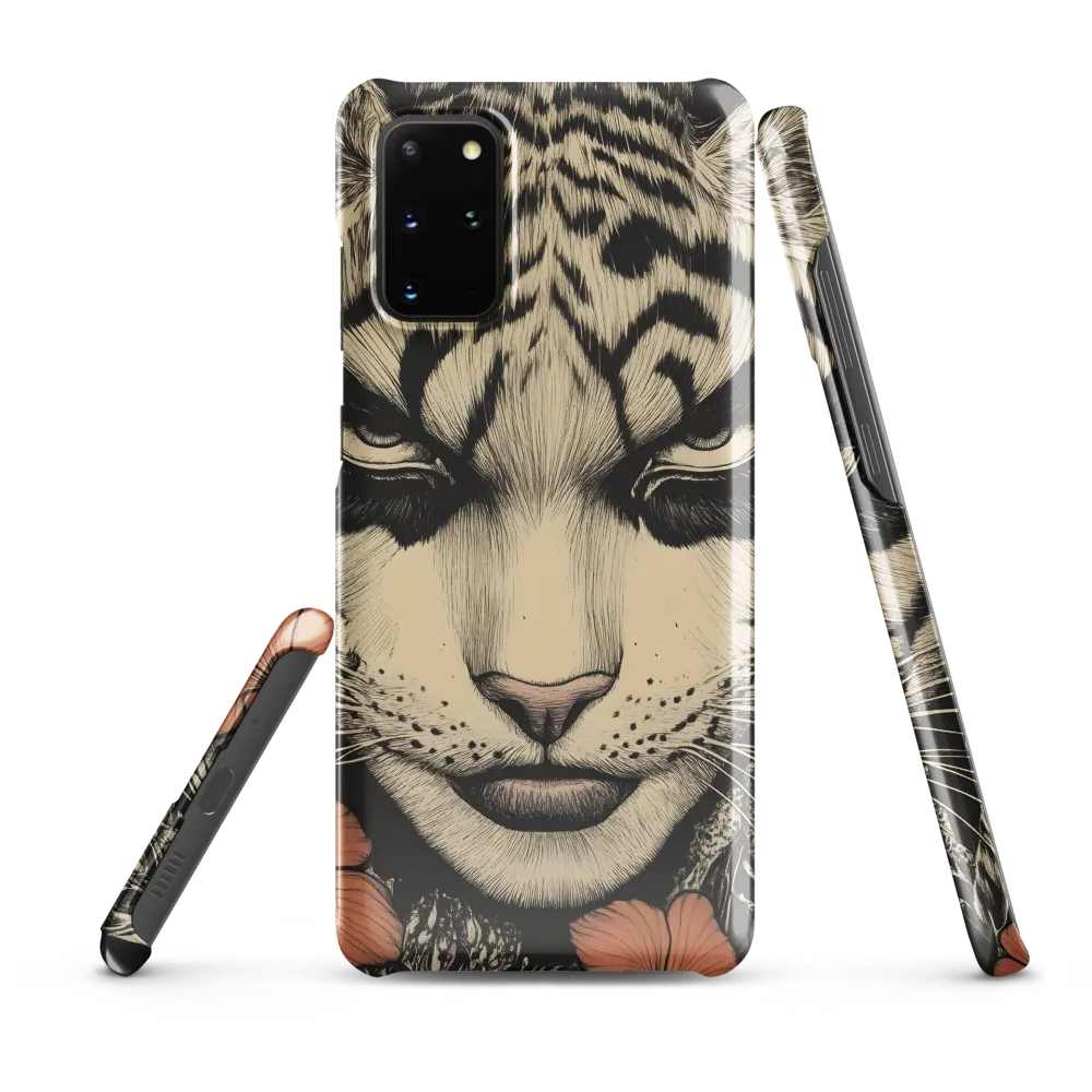 Feline Majesty: The Human-Leopard Connection | Phone Case |  S20 Plus | Snap Case | Glossy