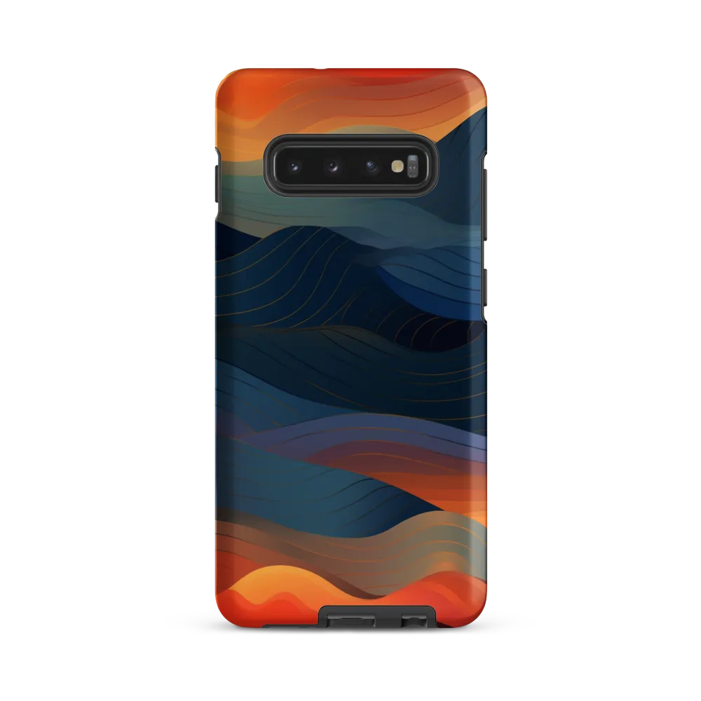 Harmonious Waves at Dusk