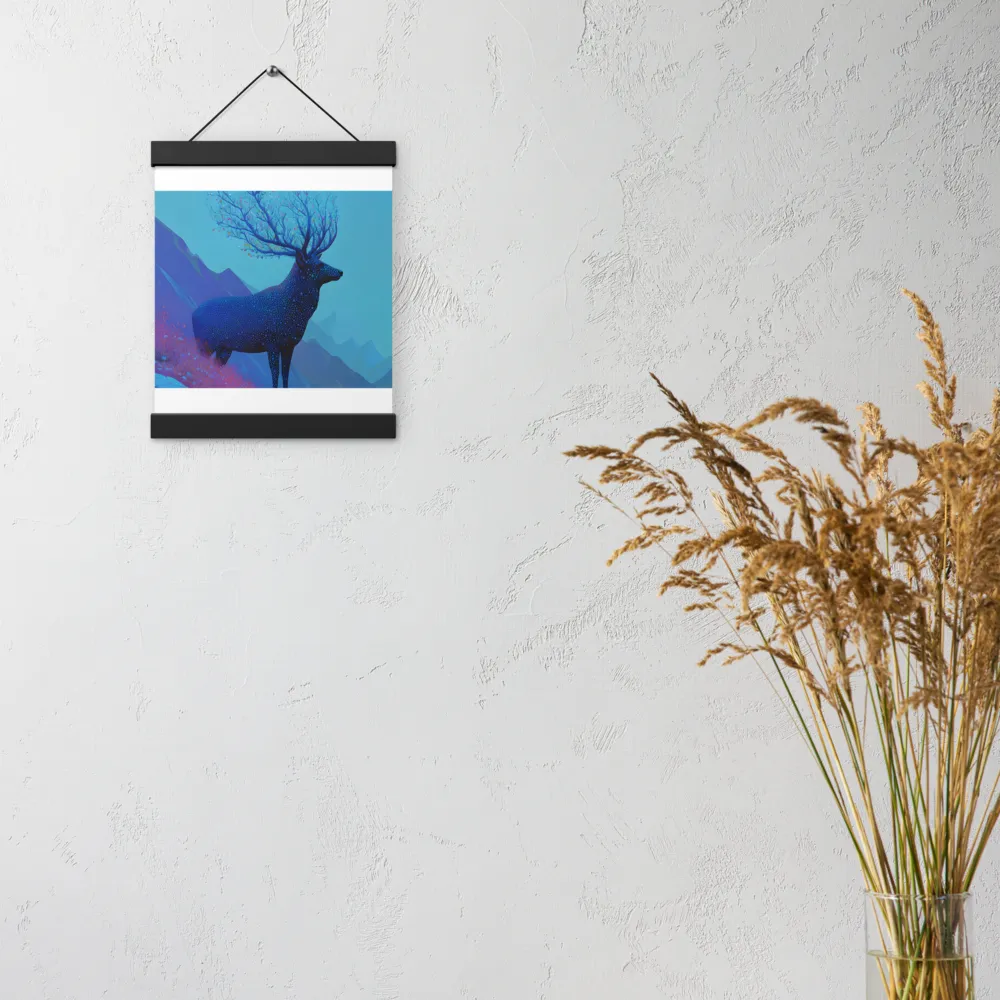 Ethereal Harmony | Poster With Black Wood Hanger | 8″×10″