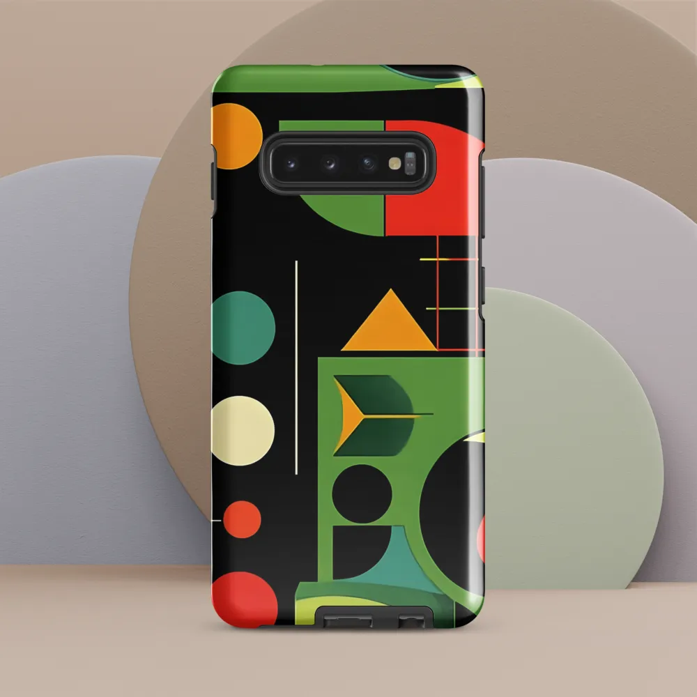 Geometric Harmony | Phone Case |  S10 Plus | Tough Case | Glossy