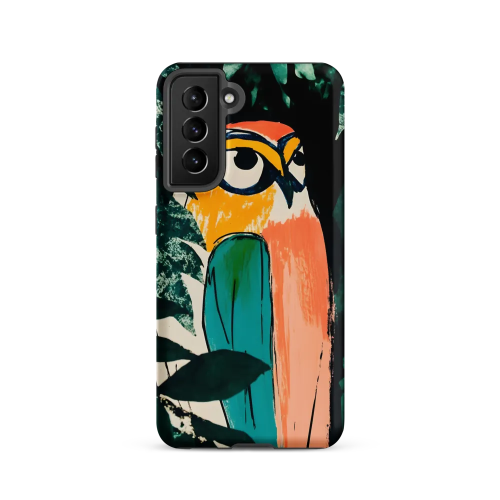 Camouflaged Majesty: The Abstract Owl
