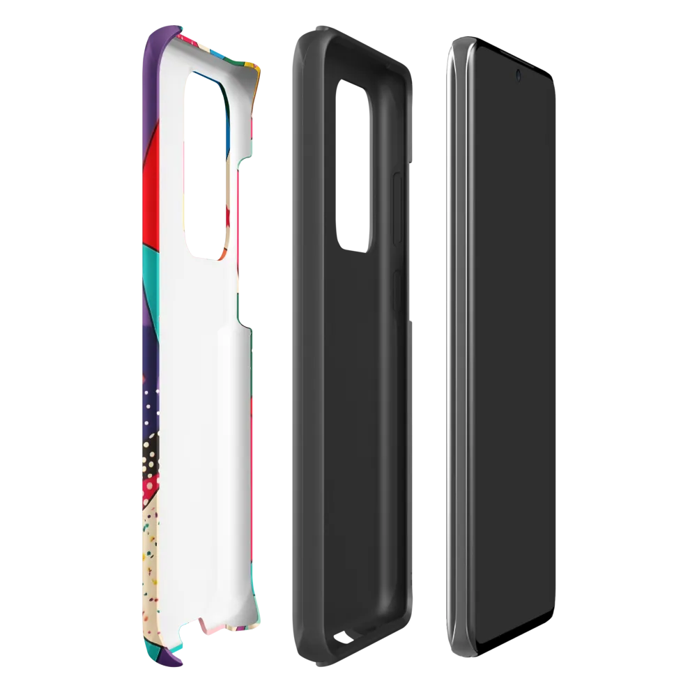 Playful Geometry in Color | Phone Case |  S20 Ultra | Tough Case | Matte