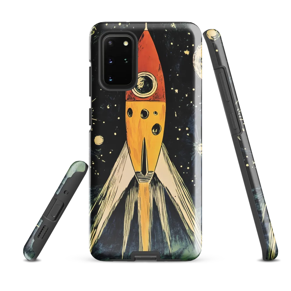 Stellar Launch — Mid‑Century Rocket