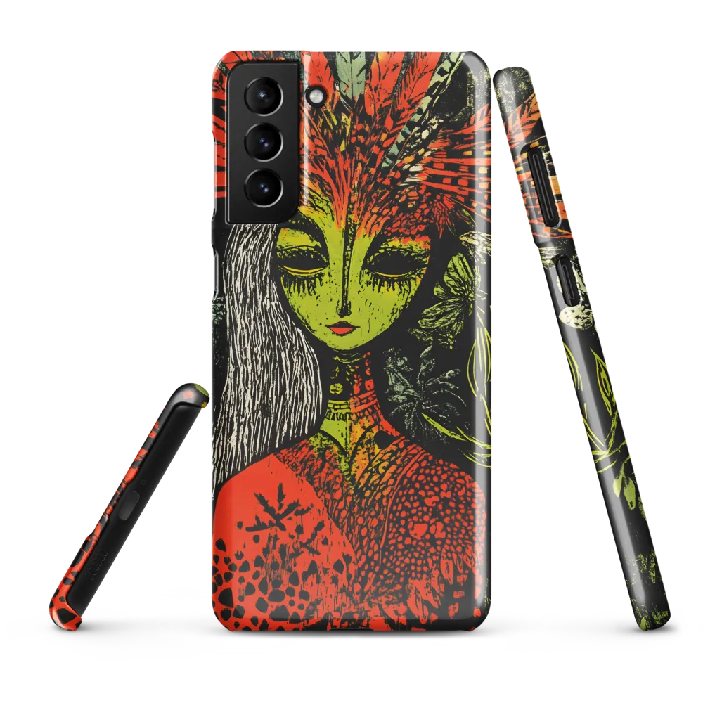 Mystical Flora: A Surreal Portrait