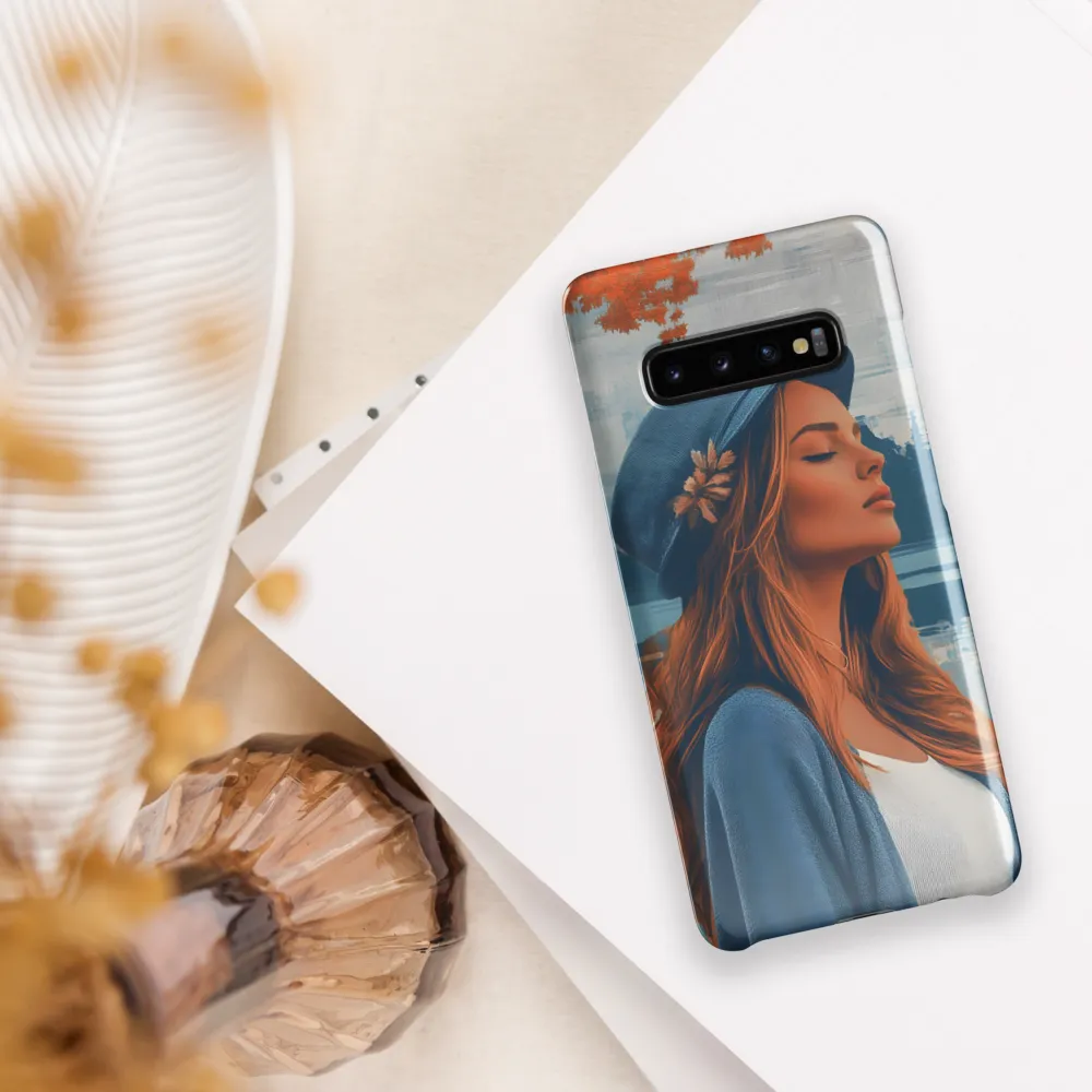 The Serene Reflection | Phone Case |  S10 Plus | Snap Case | Glossy