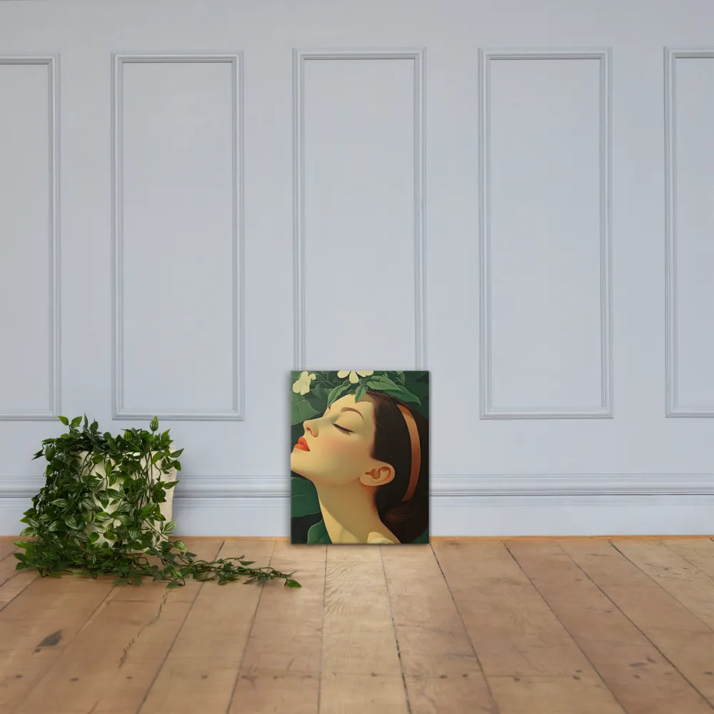 Serenity in Bloom | Canvas | 16″×20″
