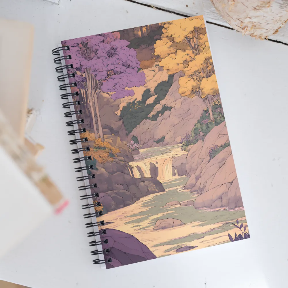 Whispers of Autumn | Spiral Notebook