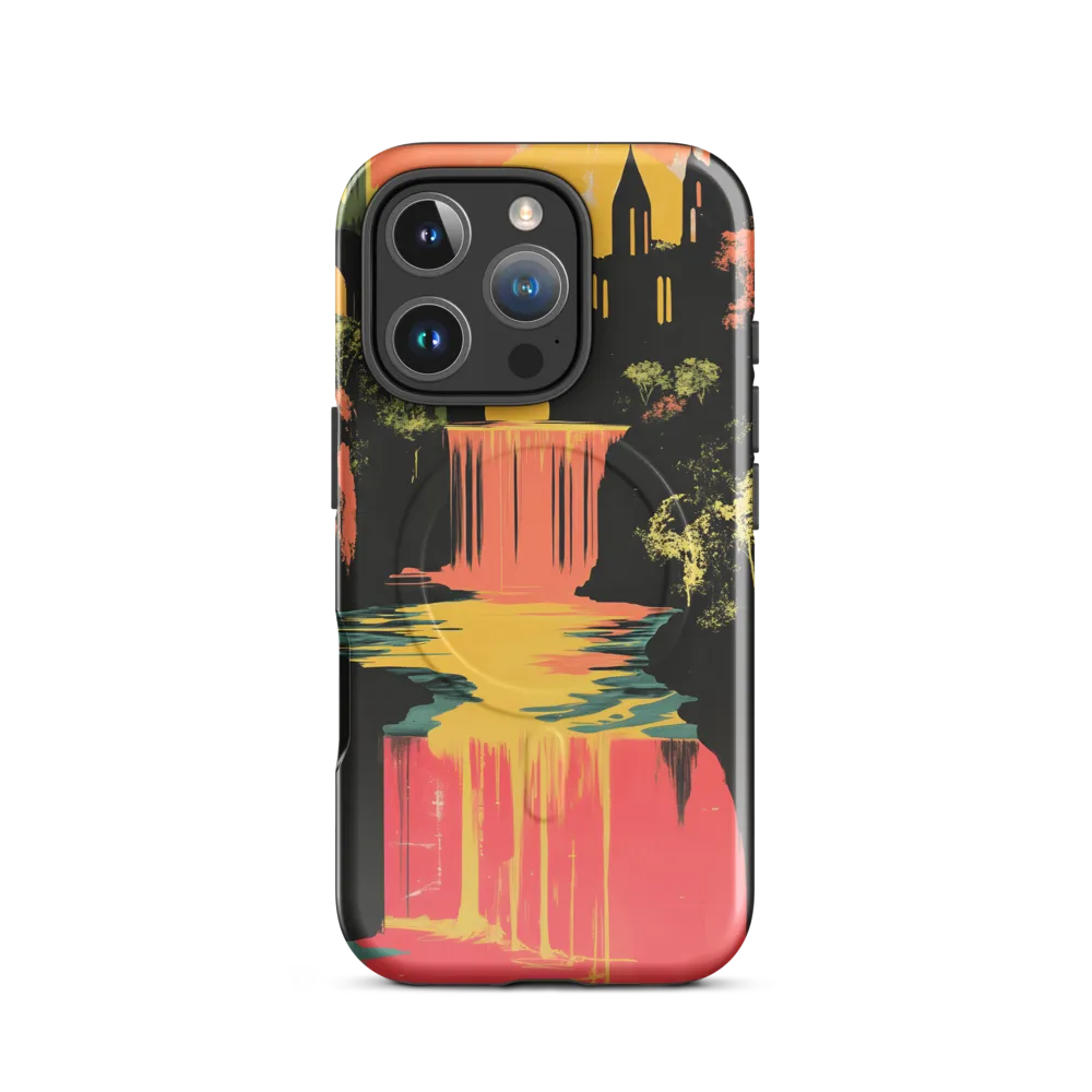 Elysian Echoes: A Surreal Reflections | Phone Case |  16 Pro | MagSafe® Tough Case | Glossy