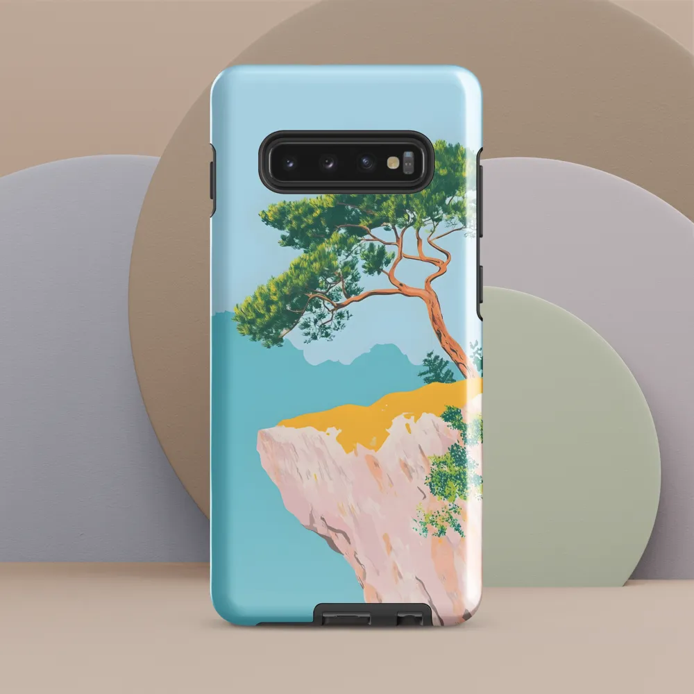 Serenity on the Edge | Phone Case |  S10 Plus | Tough Case | Glossy