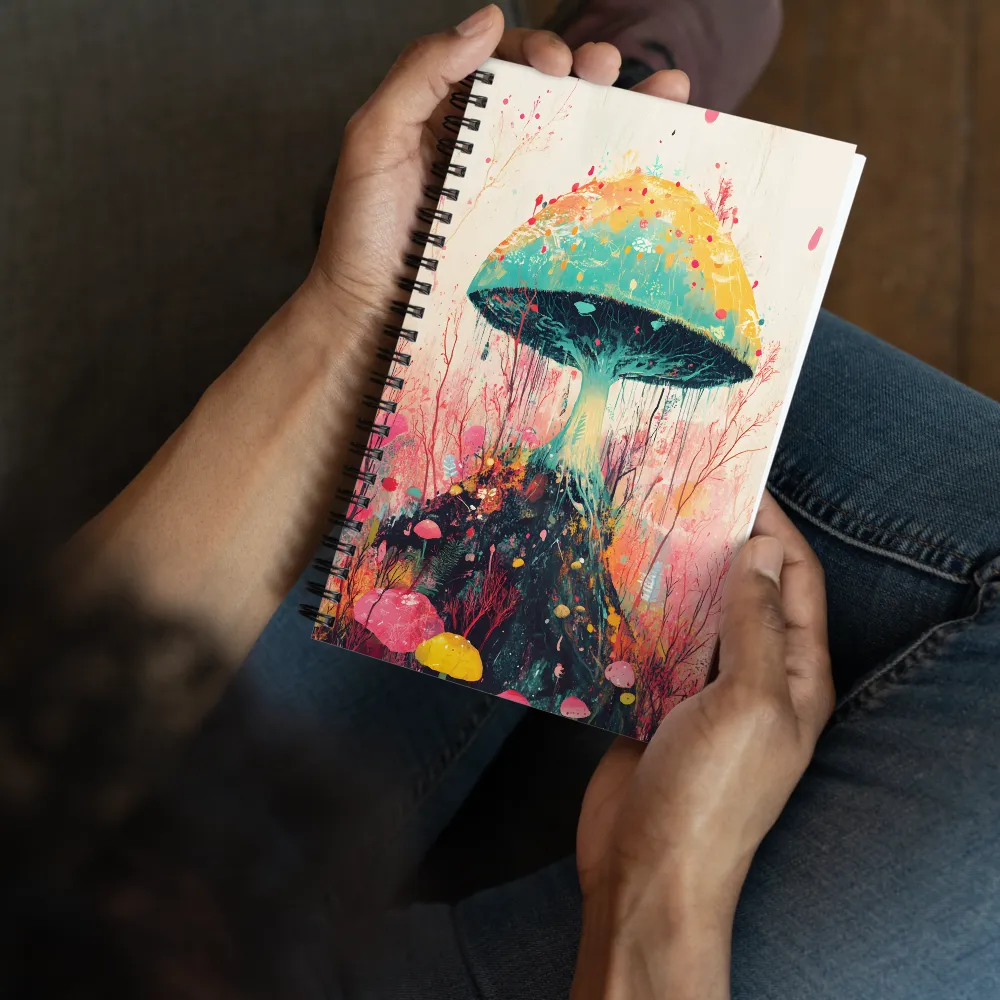 Whimsical Mushroom Forest | Spiral Notebook