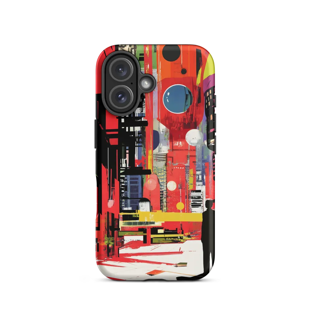 Urban Echoes: A Futuristic Reverie | Phone Case