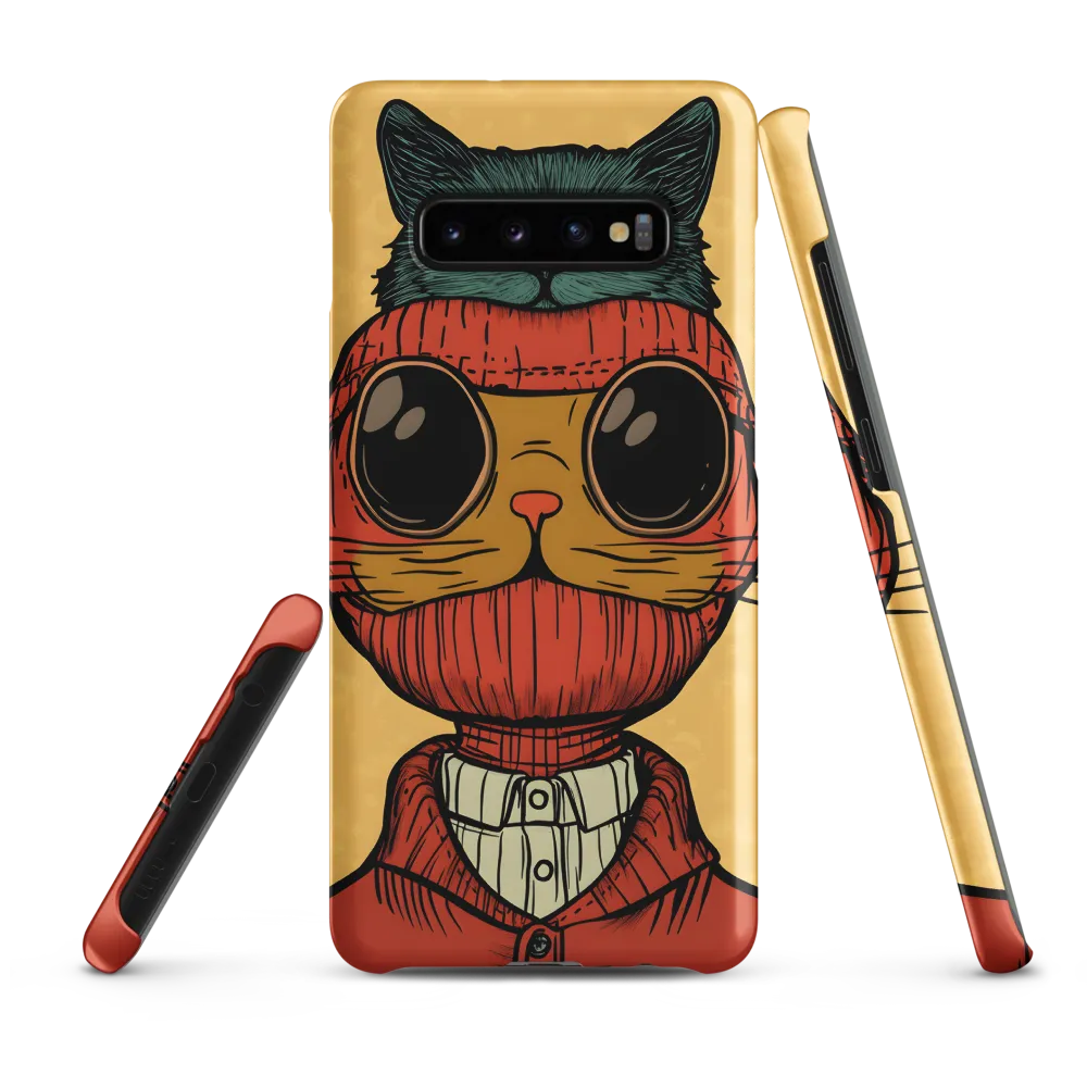 Whimsical Fusion: Cat and Human