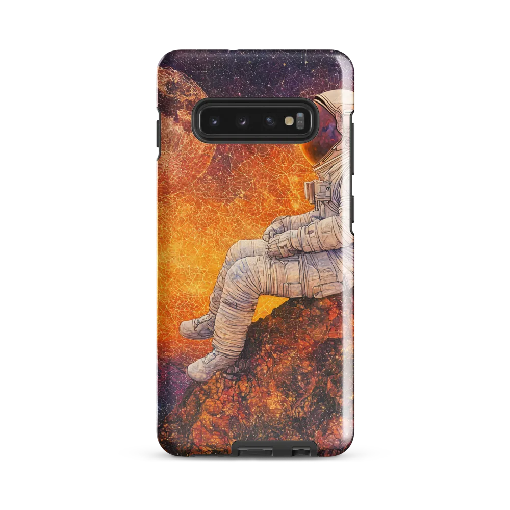 Cosmic Contemplation | Phone Case |  S10 Plus | Tough Case | Glossy