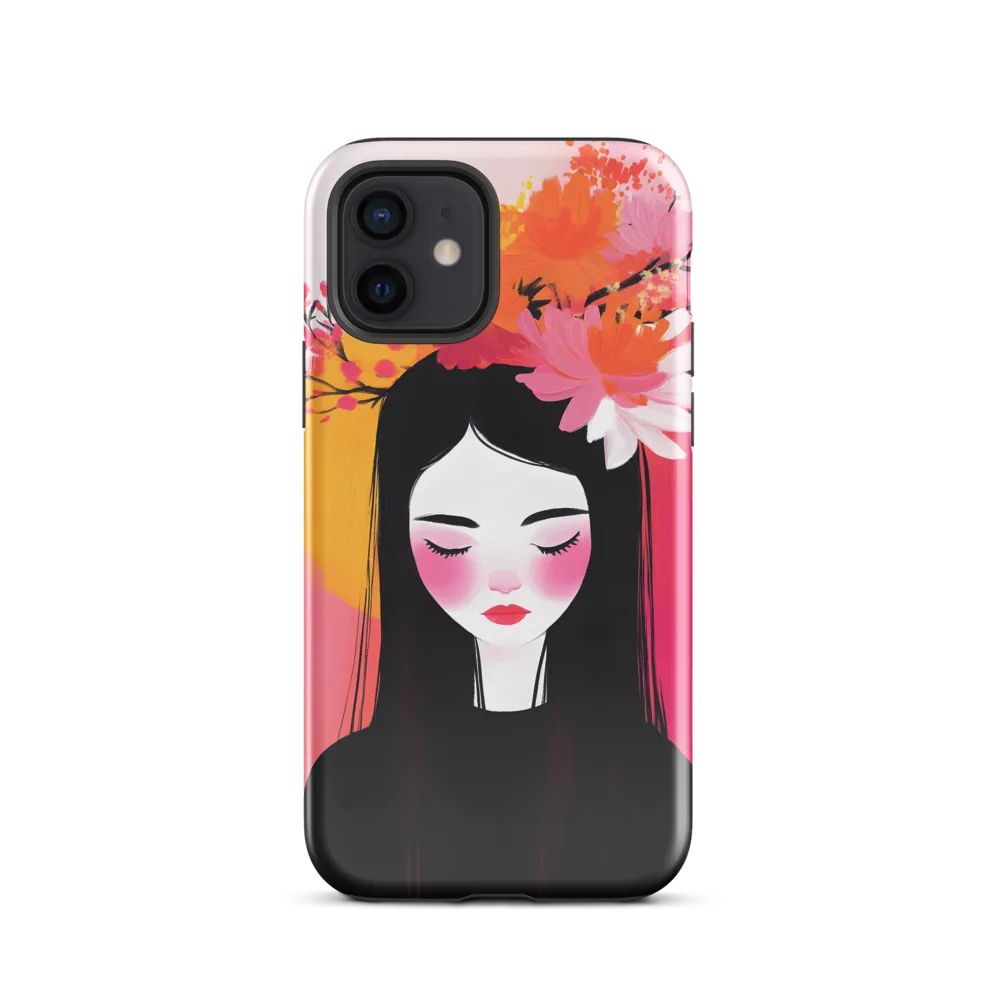 Serenity in Bloom | Phone Case |  12 | Tough Case | Glossy