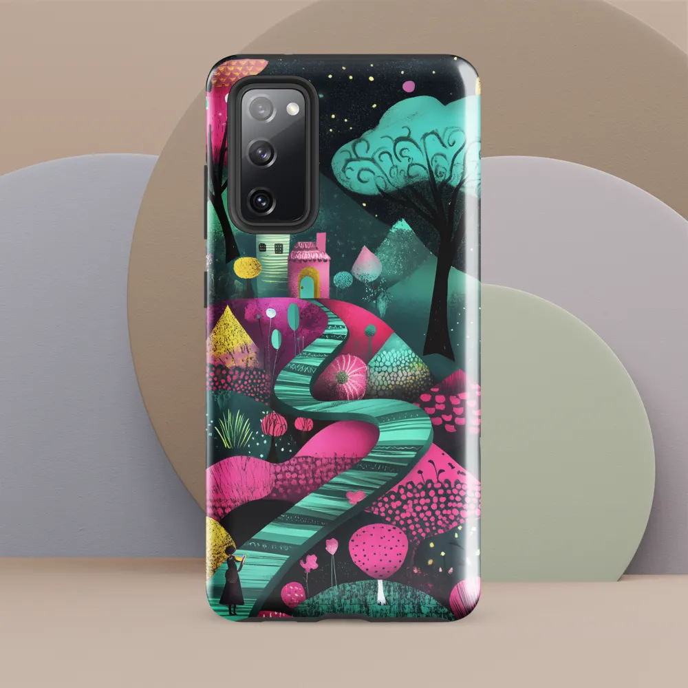 Whimsical Journey through Colorful Lands