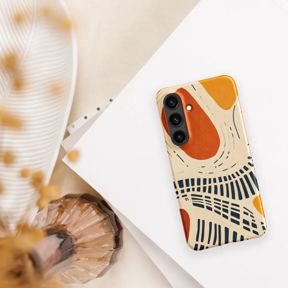 Urban Patterns in Harmony | Phone Case |  S24 | Snap Case | Matte