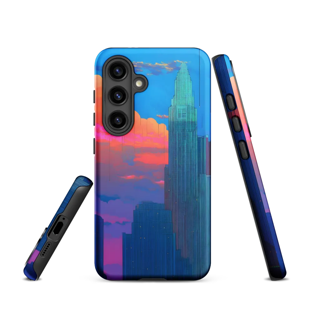 Twilight Reflections: A Digital Cityscape