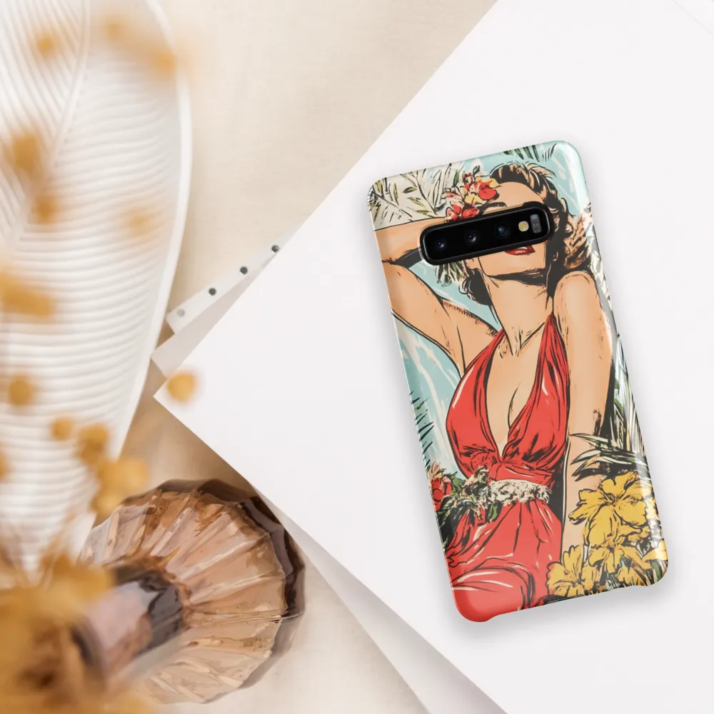 Tropical Allure | Phone Case |  S10 Plus | Snap Case | Glossy